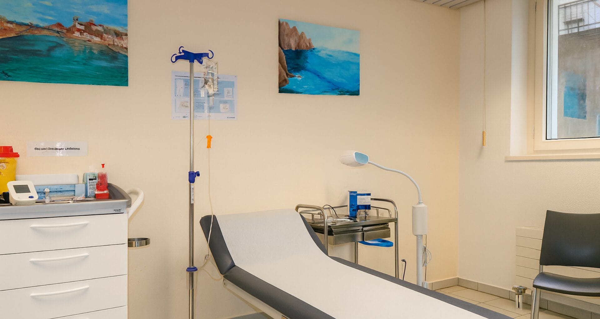 Neuer Infusionszimmer